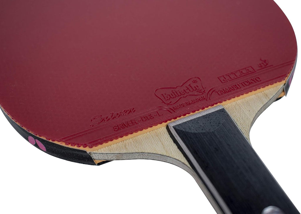 Butterfly My First Carbon Pro-Line Table Tennis Racket - Ideal for Solid, Balanced Play Featuring A Smaller Handle - Recommended for Future Champions - Pro-Line Series
