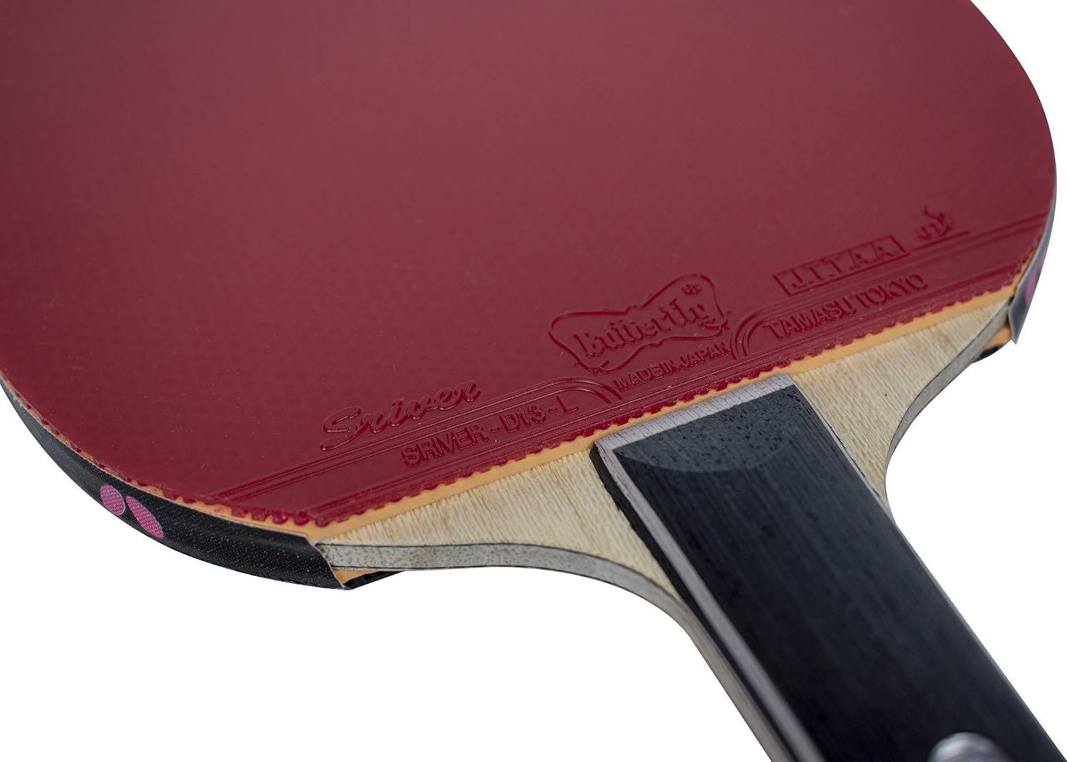 Butterfly My First Carbon Pro-Line Table Tennis Racket - Ideal for Solid, Balanced Play Featuring A Smaller Handle - Recommended for Future Champions - Pro-Line Series