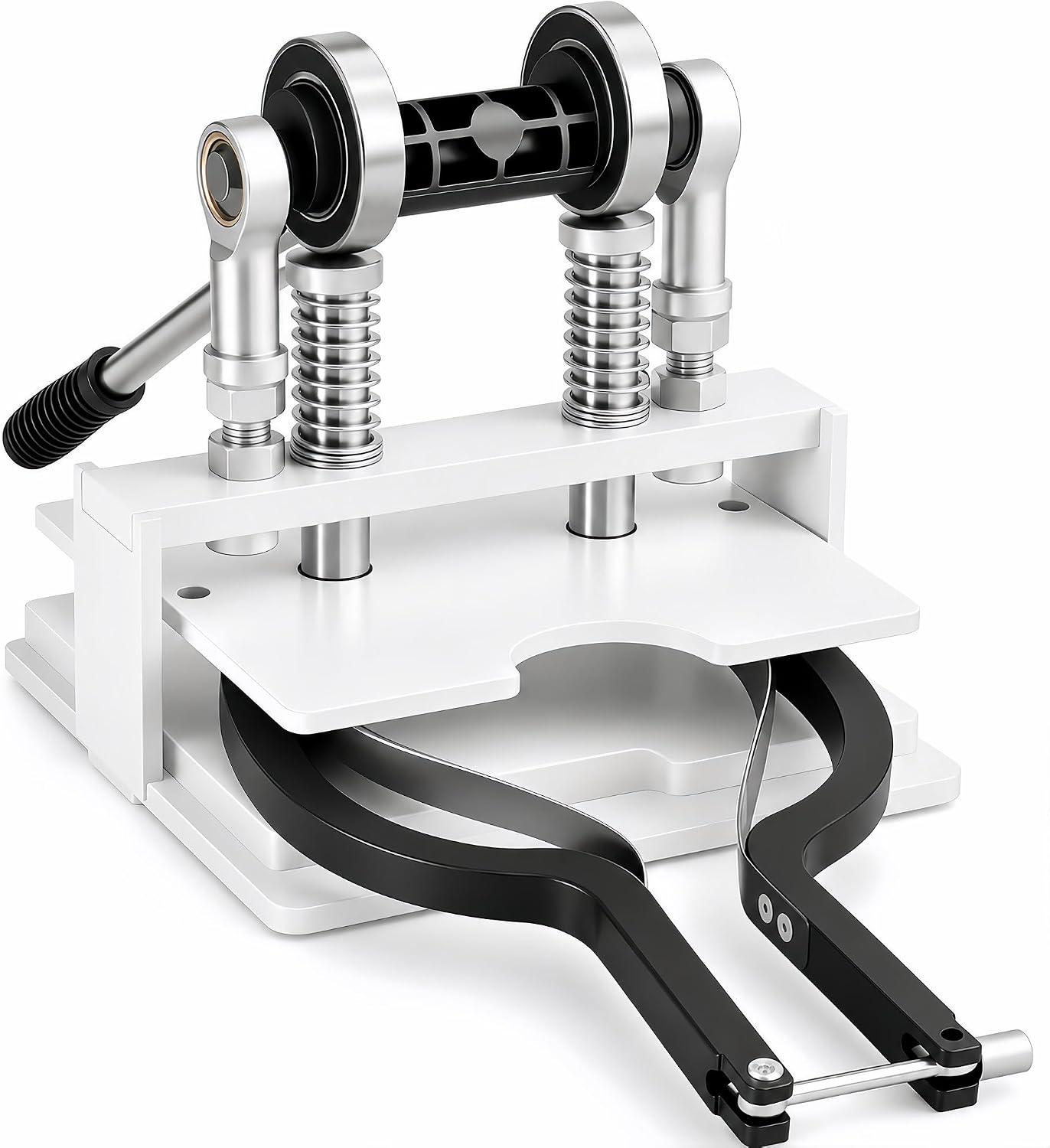 Professional Table Tennis Rubber Cutter | Heavy-Duty Racket Trimming Machine for Round Paddles | Blade-Safe, Factory-Precision with 2 Industrial Tungsten Carbide Blades