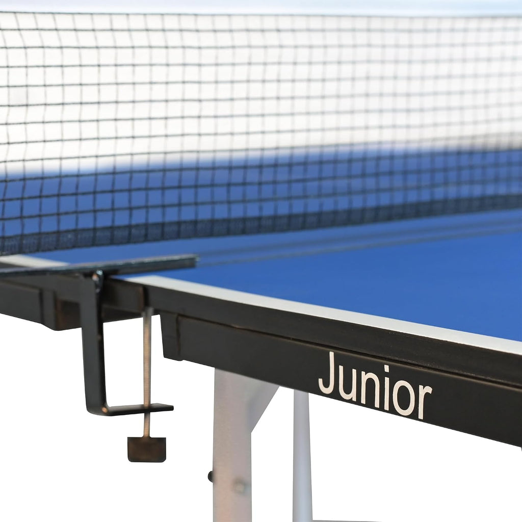 Butterfly Junior Ping Pong Table - 3/4 Size Table Tennis Table - Space Saver Game Table for Game Room - Regulation Height Ping Pong Table - Sturdy Frame - Ships Assembled with Net