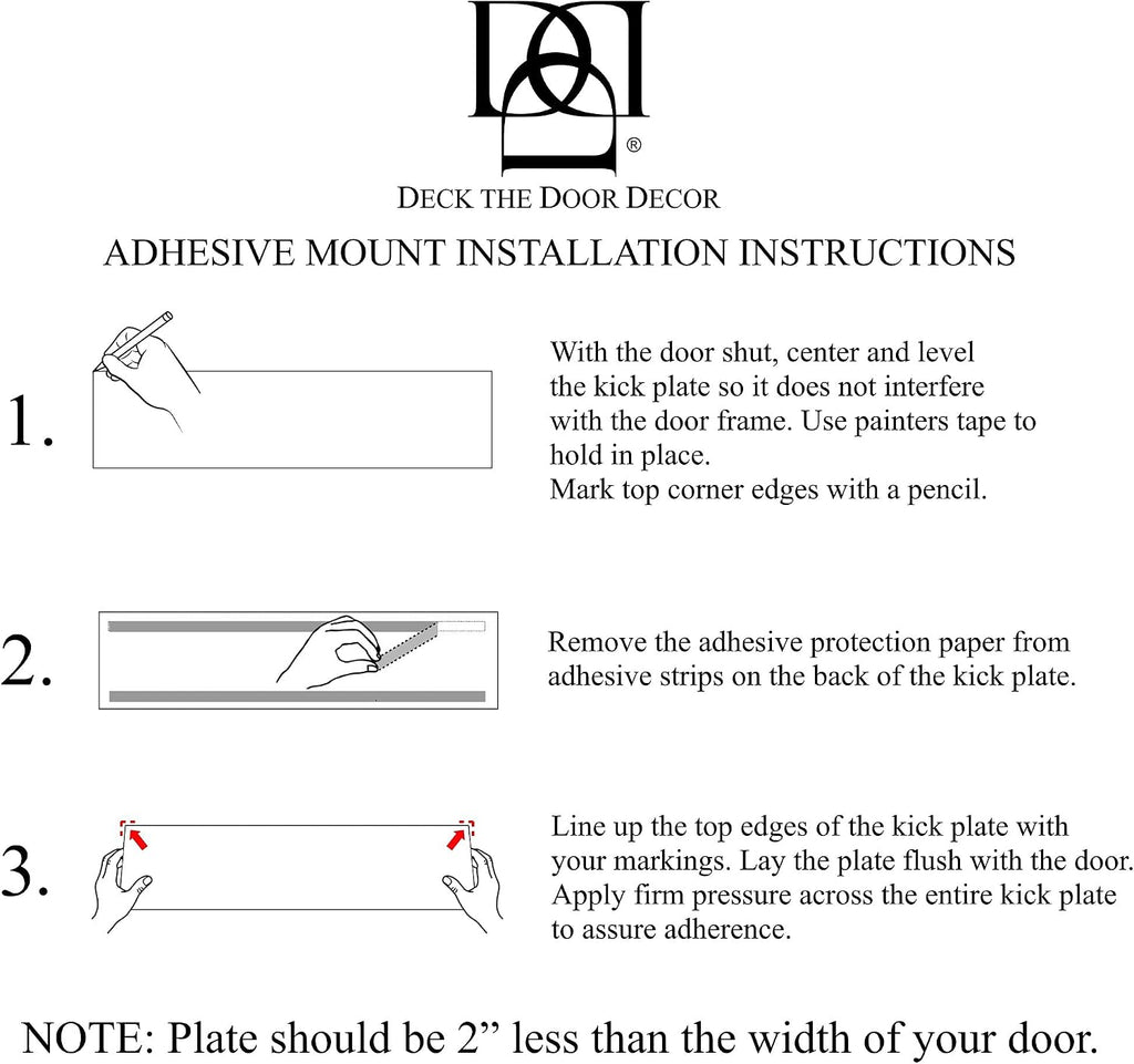 Engraved Door Kick Plate - 'UTILITARIAN' Monogram - Industrial 3M Self-Adhesive Mount - Personalized Artisan Kickplate for Doors (8x30', Oil Rubbed Bronze)