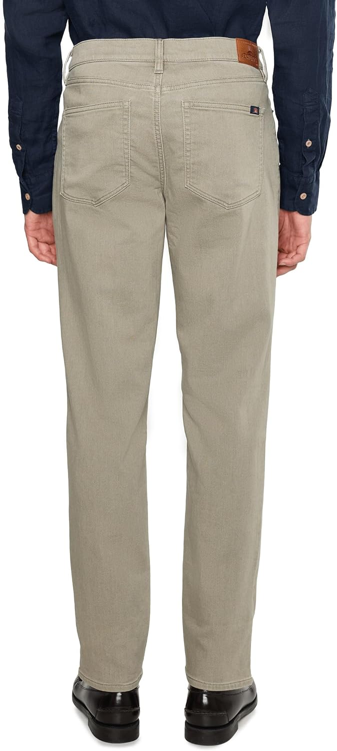 Faherty Men's Stretch Terry 5 Pocket Pant