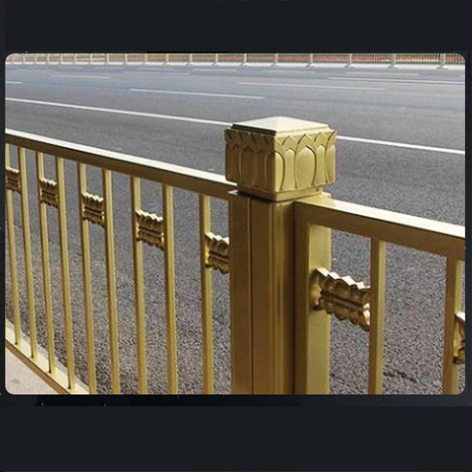 Post Cap 4 Packs Square Top Fence Post Caps for Outdoor Garden Fences Lamp Deck Mailbox Posts Patio Decoration 100x100mm