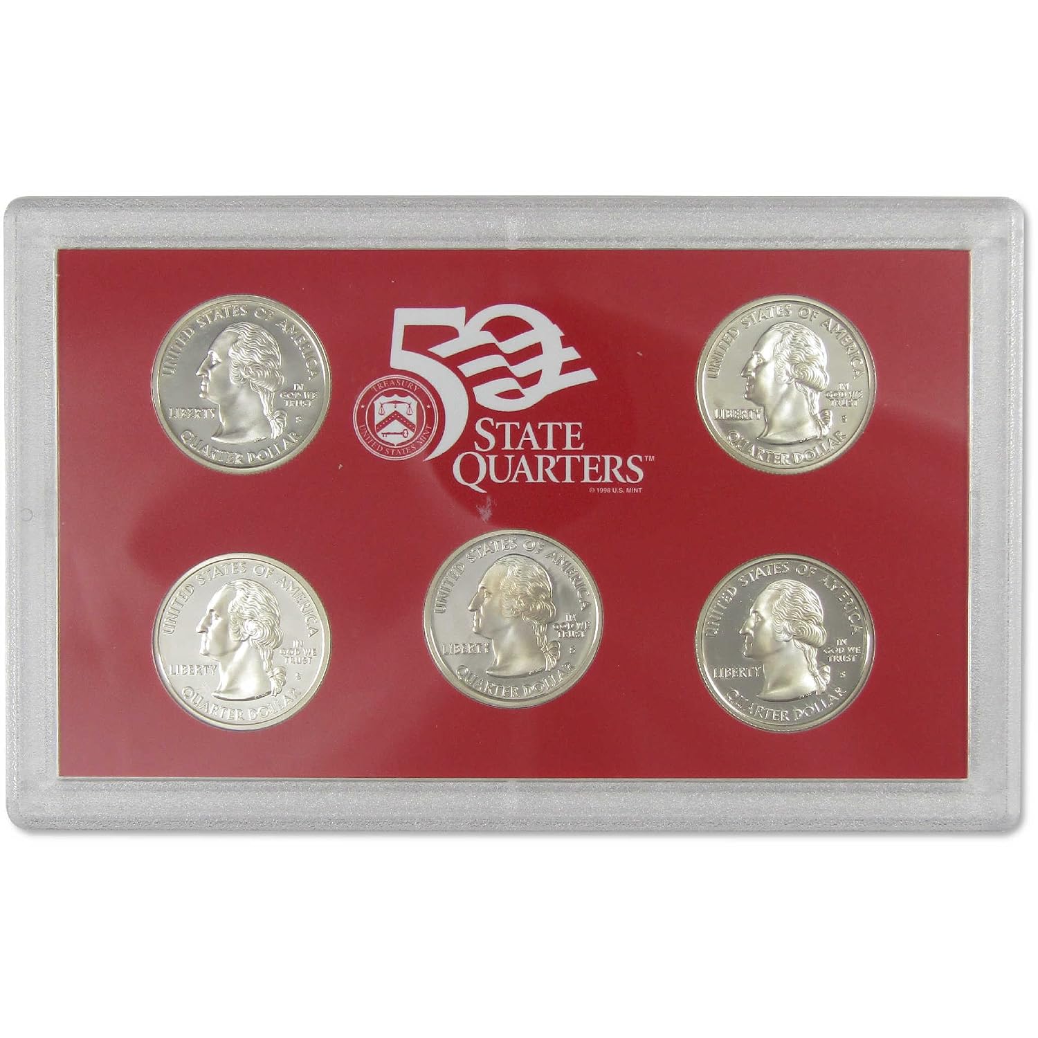 2000 Silver Proof Set U.S. Mint Original Government Packaging OGP COA
