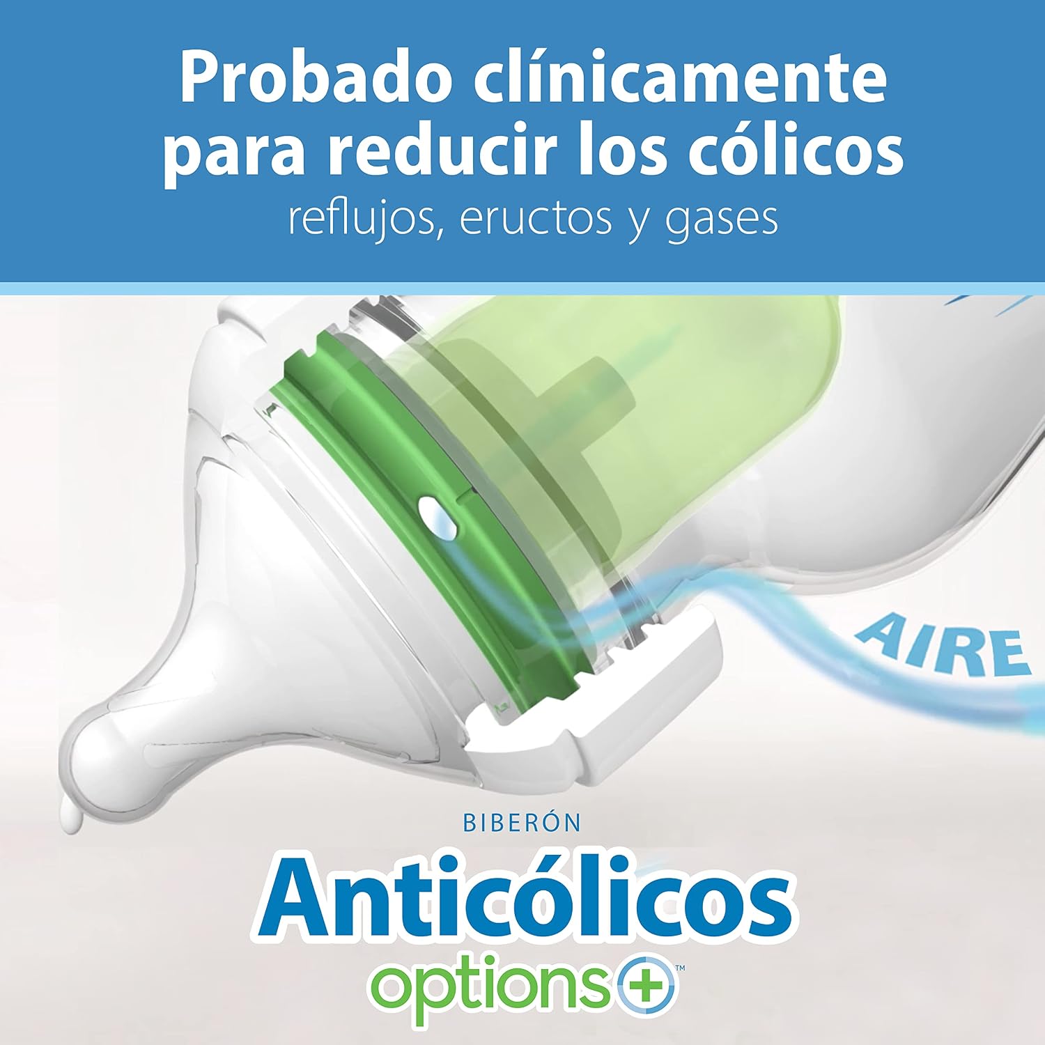 Dr. Brown's Natural Flow® Anti-Colic Options+™ Wide-Neck Baby Bottles 5 oz/150 mL, with Level 1 Slow Flow Nipple, 4 Count, 0m+ (Pack of 6)