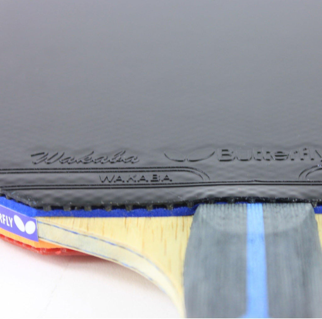 Butterfly 802 FL Shakehand Table Tennis Racket | China Series | Powerful Arylate/Carbon Blade and Rubber Combination with Racket Case | Recommended for Intermediate Level Players (B802FL)