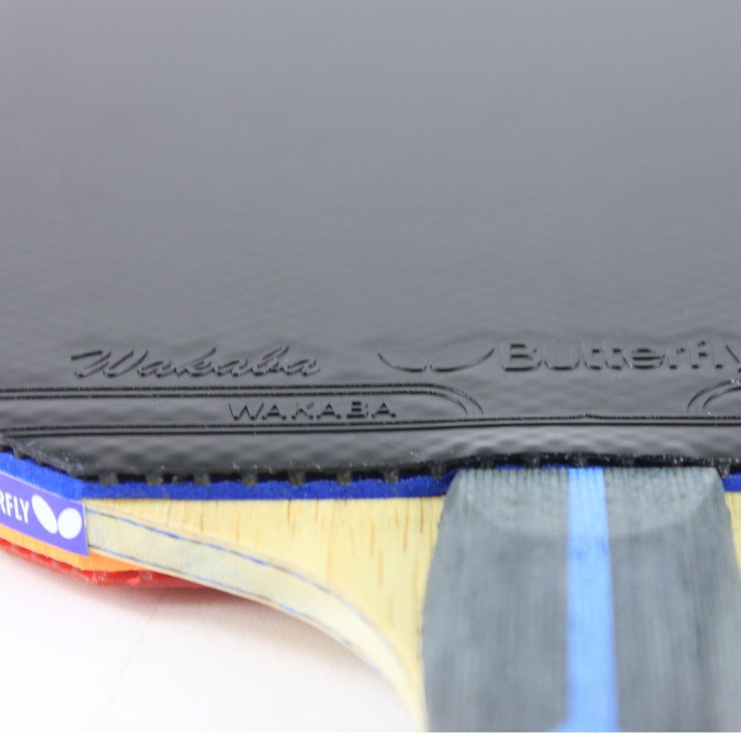 Butterfly 802 FL Shakehand Table Tennis Racket | China Series | Powerful Arylate/Carbon Blade and Rubber Combination with Racket Case | Recommended for Intermediate Level Players (B802FL)