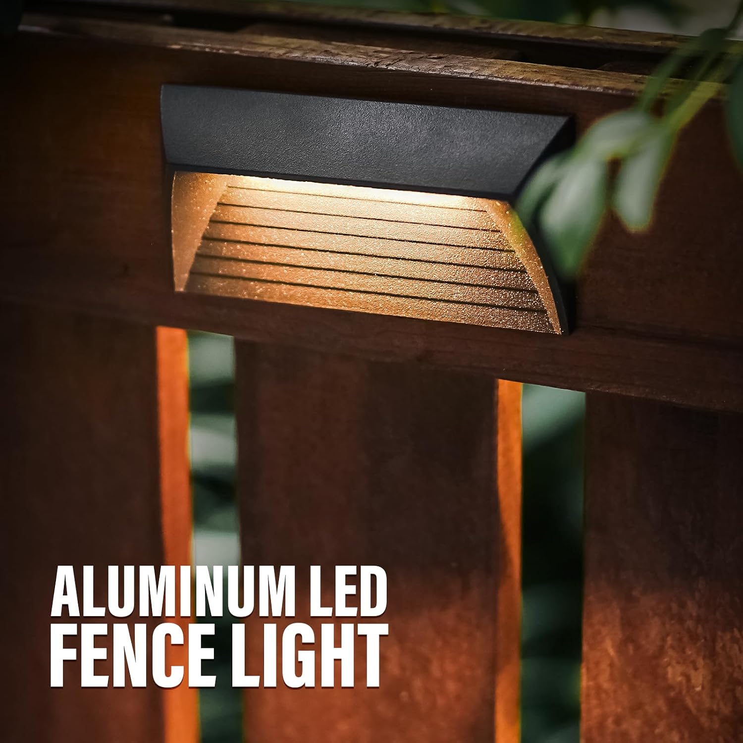 VENUS MANUFACTURING 2W Low Voltage Deck Lights LED Outdoor Stair Lights 3000K 12V Wired Step Lighting, Die-cast Aluminum for Fence, Yard, Patio, and Pathway (12Pack)