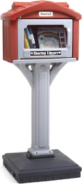 Simplay3 Dig-Free Sharing Library for Indoor or Outdoor Use, Little Sharing Library for Neighborhoods and Schools, Made in USA