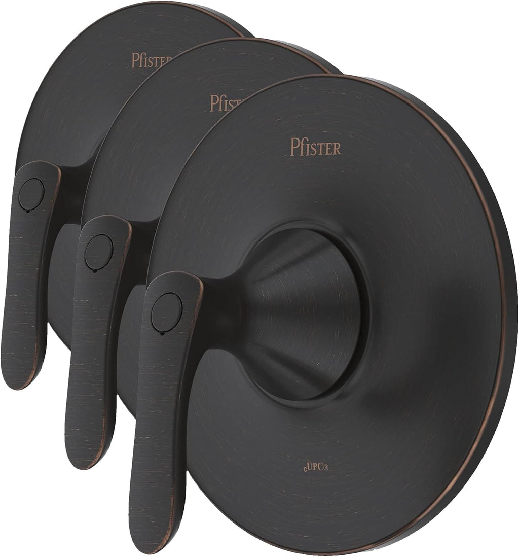 Pfister Weller Tub & Shower Valve Only Trim, Valve Not Included, 1-Handle, Tuscan Bronze Finish, R891WRY (Pack of 3)