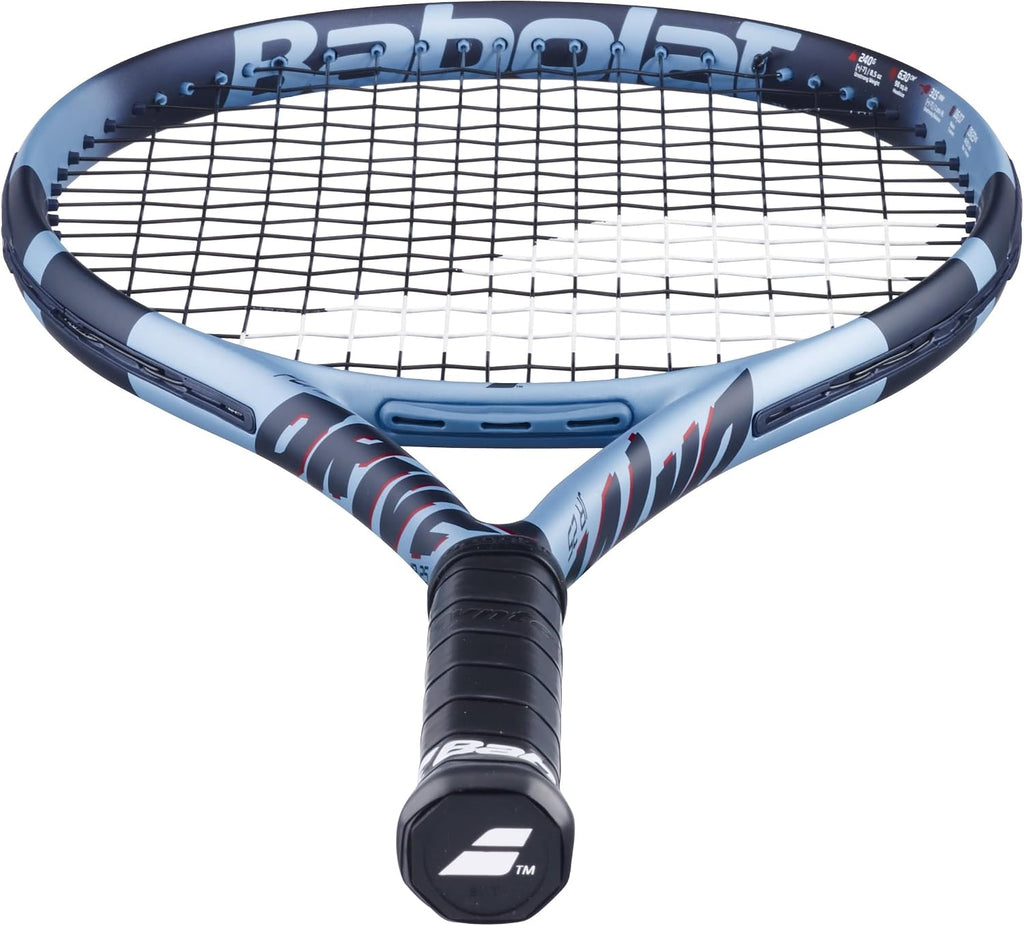 Babolat Pure Drive Junior 25 Inch 11th Gen Tennis Racquet (Dark Blue/Black) with Optional Accessories