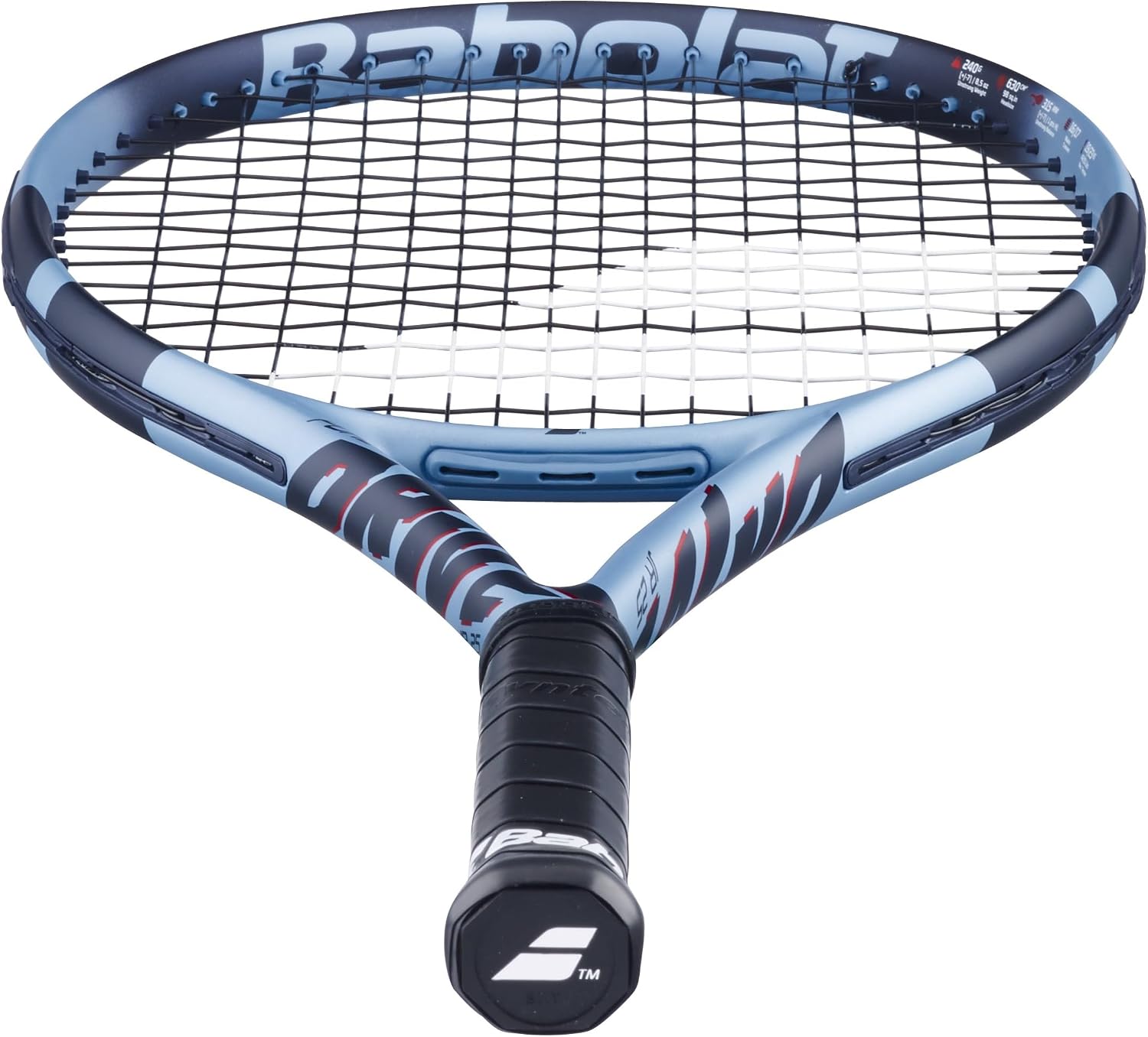 Babolat Pure Drive Junior 25 Inch 11th Gen Tennis Racquet (Dark Blue/Black) with Optional Accessories
