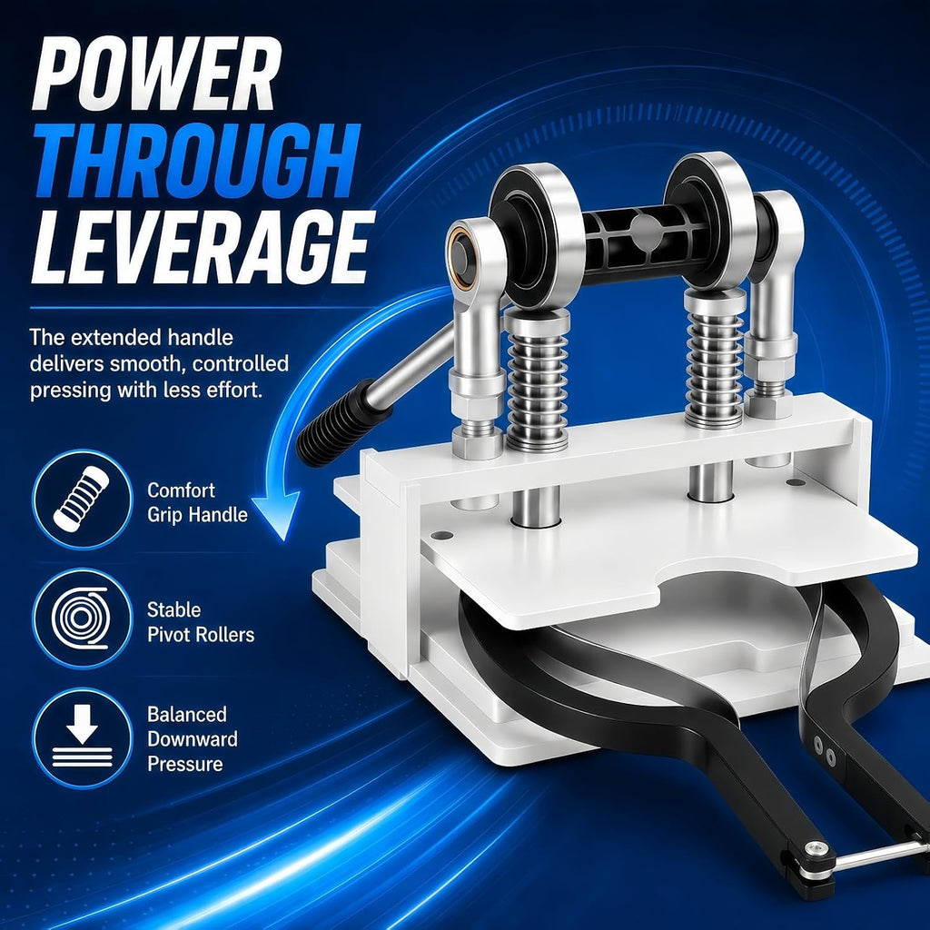 Professional Table Tennis Rubber Cutter | Heavy-Duty Racket Trimming Machine for Round Paddles | Blade-Safe, Factory-Precision with 2 Industrial Tungsten Carbide Blades