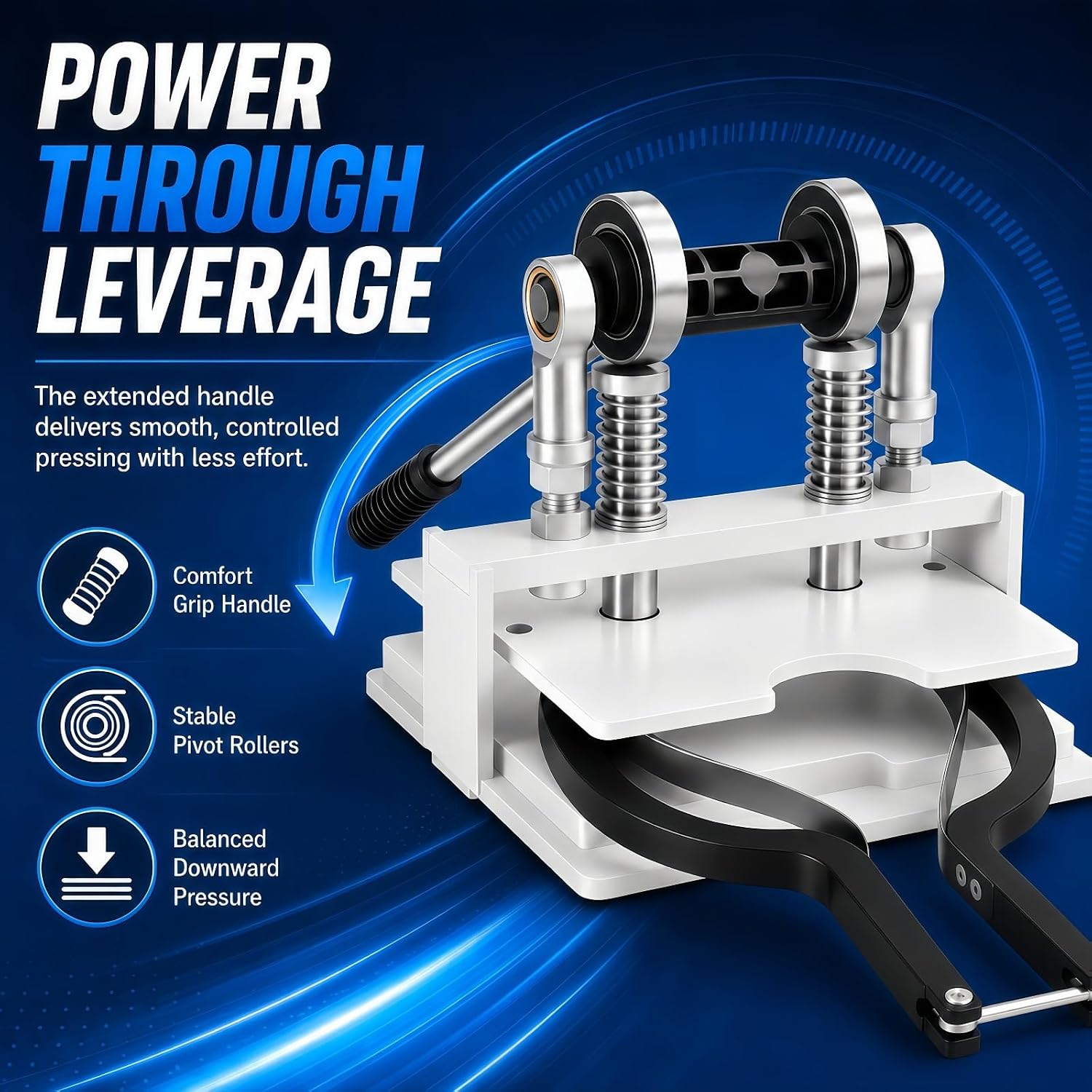 Professional Table Tennis Rubber Cutter | Heavy-Duty Racket Trimming Machine for Round Paddles | Blade-Safe, Factory-Precision with 2 Industrial Tungsten Carbide Blades