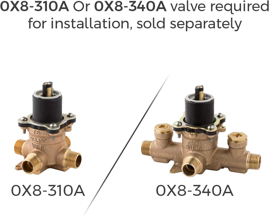 Pfister Weller Tub & Shower Valve Only Trim, Valve Not Included, 1-Handle, Tuscan Bronze Finish, R891WRY (Pack of 3)