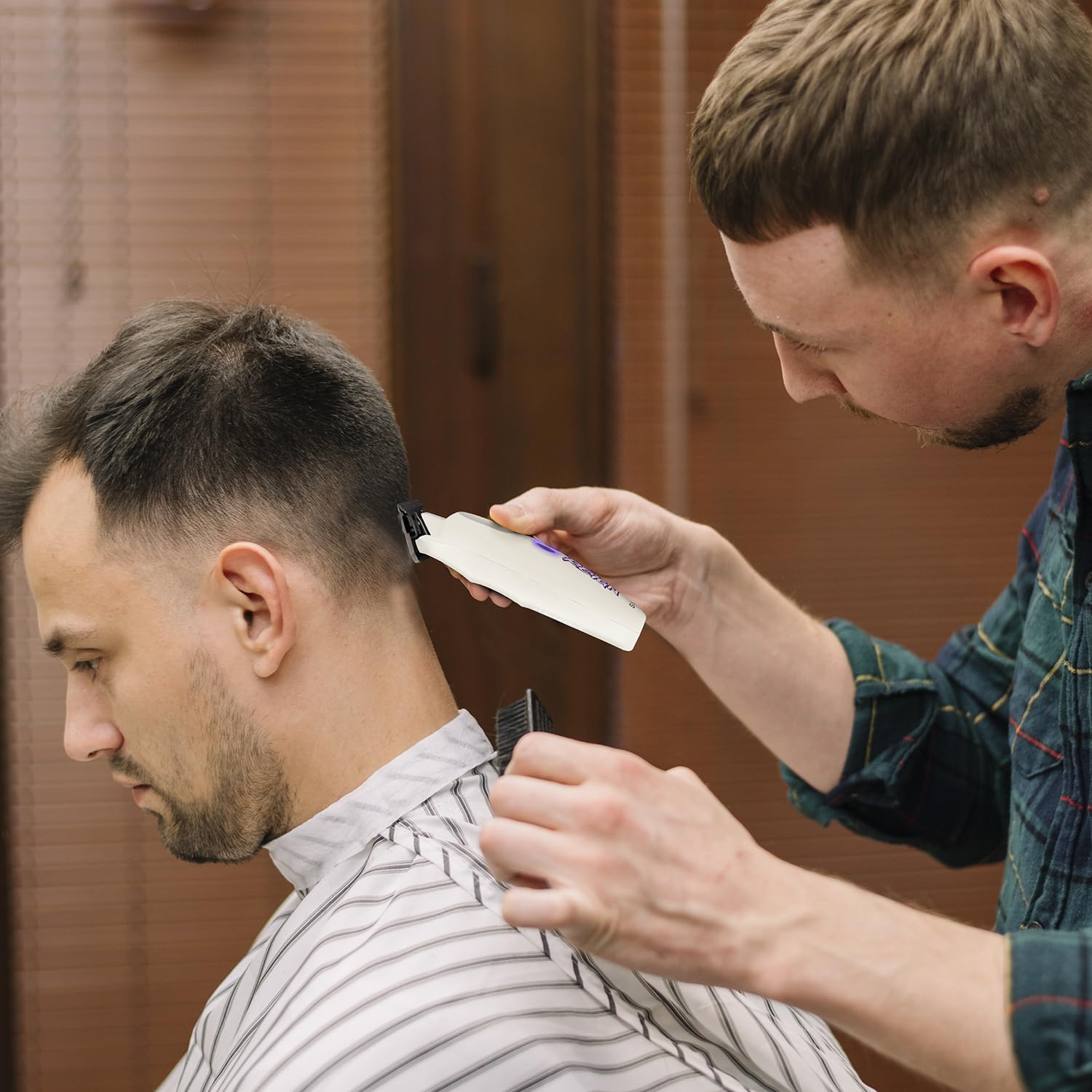 Stylecraft Reign Professional Hair Clipper, Hair Trimmer with Brushless Motor, USB-C Rechargeable, Designed by Barbers for Precision Beard and Hair Grooming