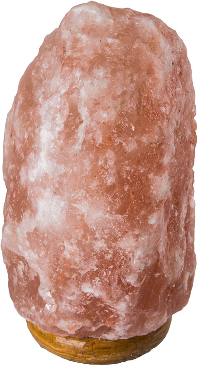 50–60 lbs Himalayan Salt Lamp – Extra Large Hand-Carved Pink Rock Salt Light with Wooden Base, Floor Lamp for Living Room, Spa, Meditation & Home Decor