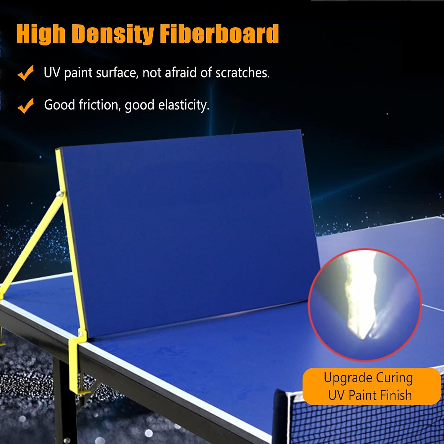 Ping Pong Return Board Trainer, Portable Table Tennis Rebound Training Device Baffle, Single Self-Study Equipment for Kids & Adult