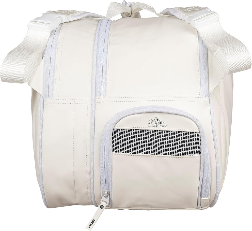 NOX Padel Bag PRO SERIES | Thermal ThermoTech Compartment | Large Capacity for 5 Rackets & Ventilated Shoe Pocket | Ergonomic Design with Backpack Straps | Padel Racket Bag for Men & Women