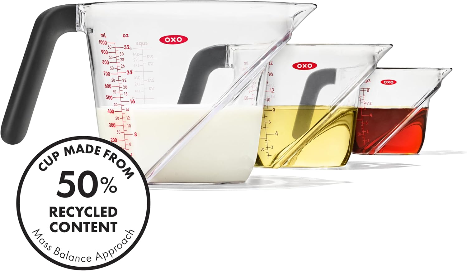 OXO Good Grips 3-Piece Angled Measuring Cup Set,(Pack of 12)