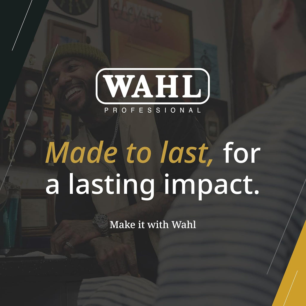 Wahl Professional Hi-Viz Trimmer, DLC-Coated Wide T-Blade, Adaptive Speed Control, Cordless, 135-Minute Run Time
