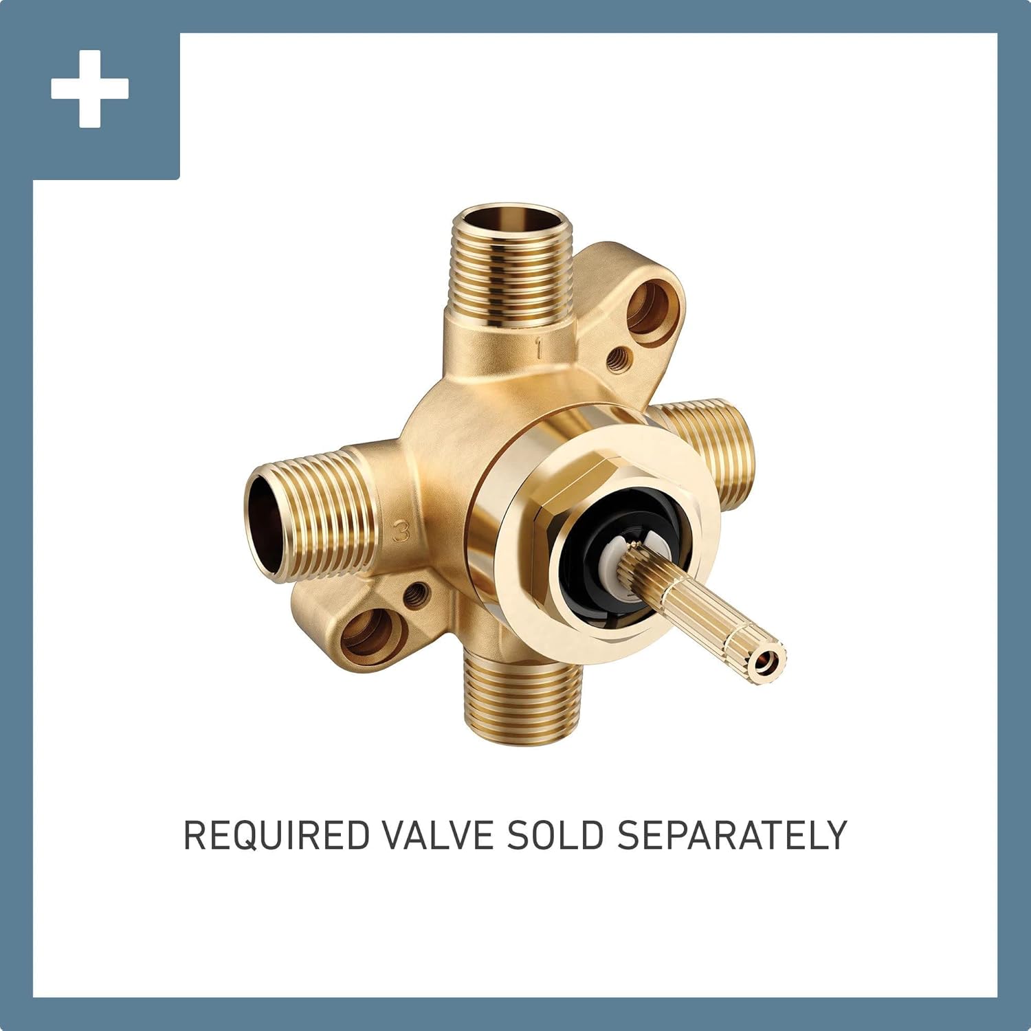 Moen UT2021BN Brantford 1-Handle M-CORE Transfer Valve Trim Kit, Valve Required, Brushed Nickel