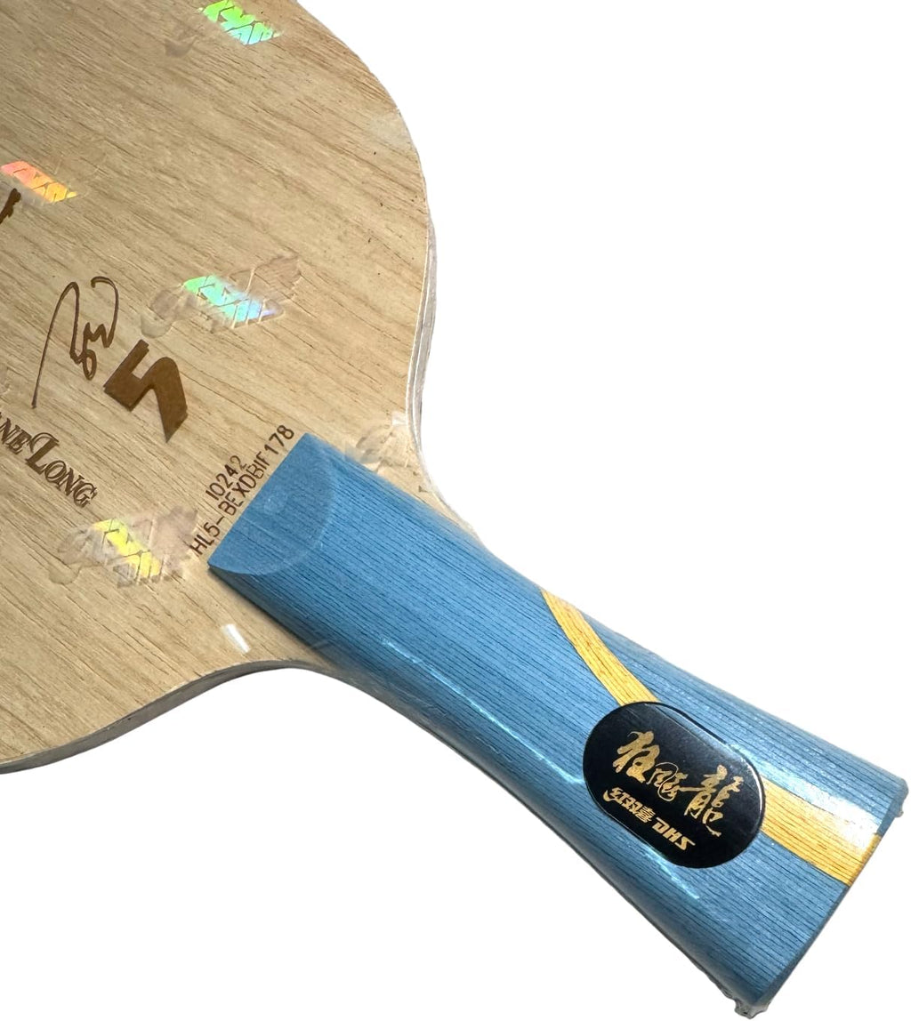 DHS Sports Hurricane Long 5 Table Tennis Blade Shakehand 5+2AC Offensive Max Top Player Level Ma Long