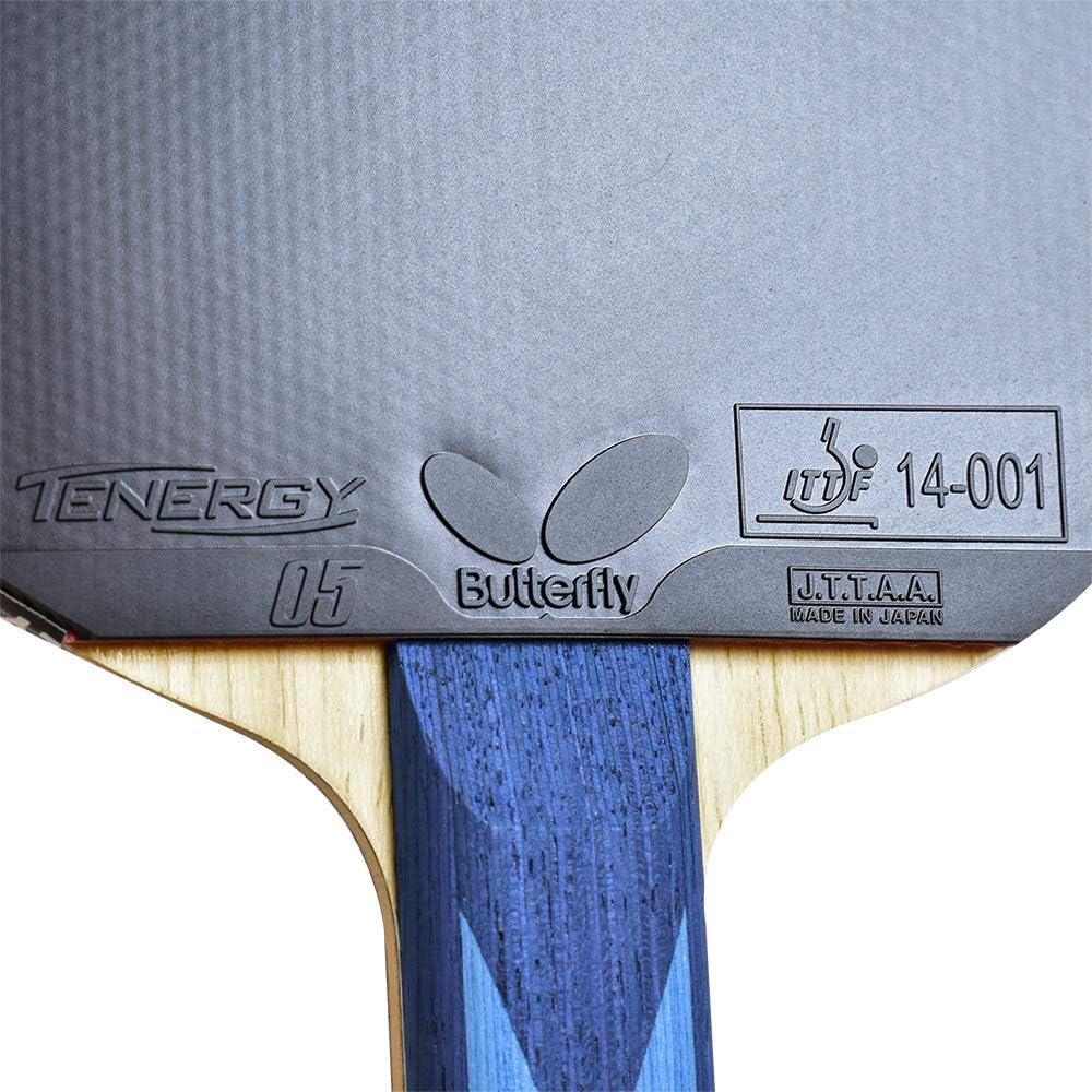Butterfly Timo Boll ALC Blade & Tenergy 05 Rubber Shakehand Table Tennis Racket - Pro-Line Series - Comprised of Our Most Popular Blade and Rubbers - Recommended for Aspiring Professional Players