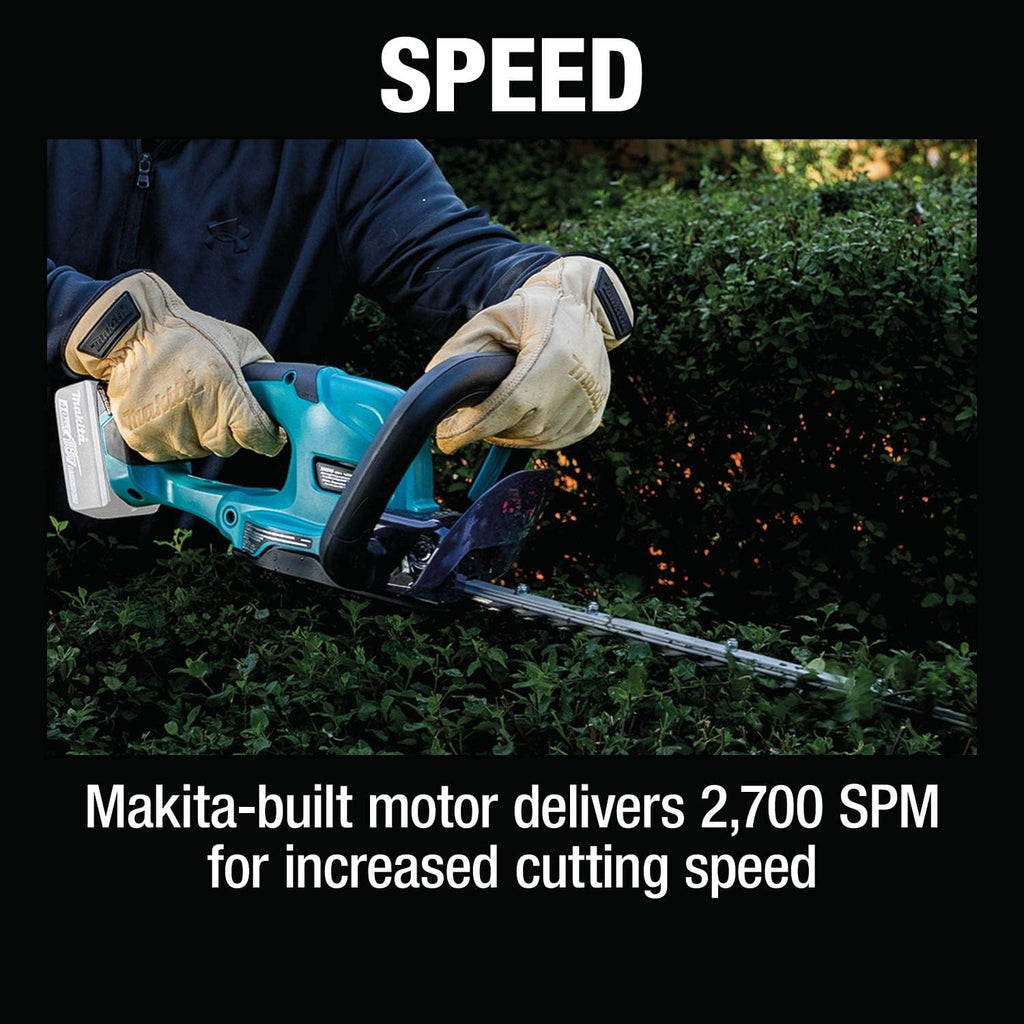 Makita XHU10Z 18V LXT Lithium-Ion Cordless 24' Hedge Trimmer, Tool Only | Tool Only