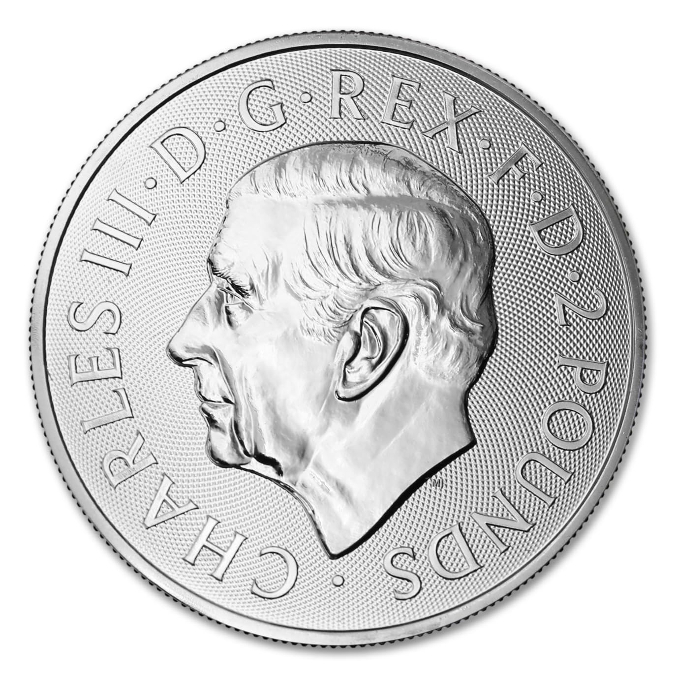 2023-1 oz British Silver Merlin Coin by the Royal Mint Brilliant Uncirculated with Certificate of Authenticity £2 Seller BU