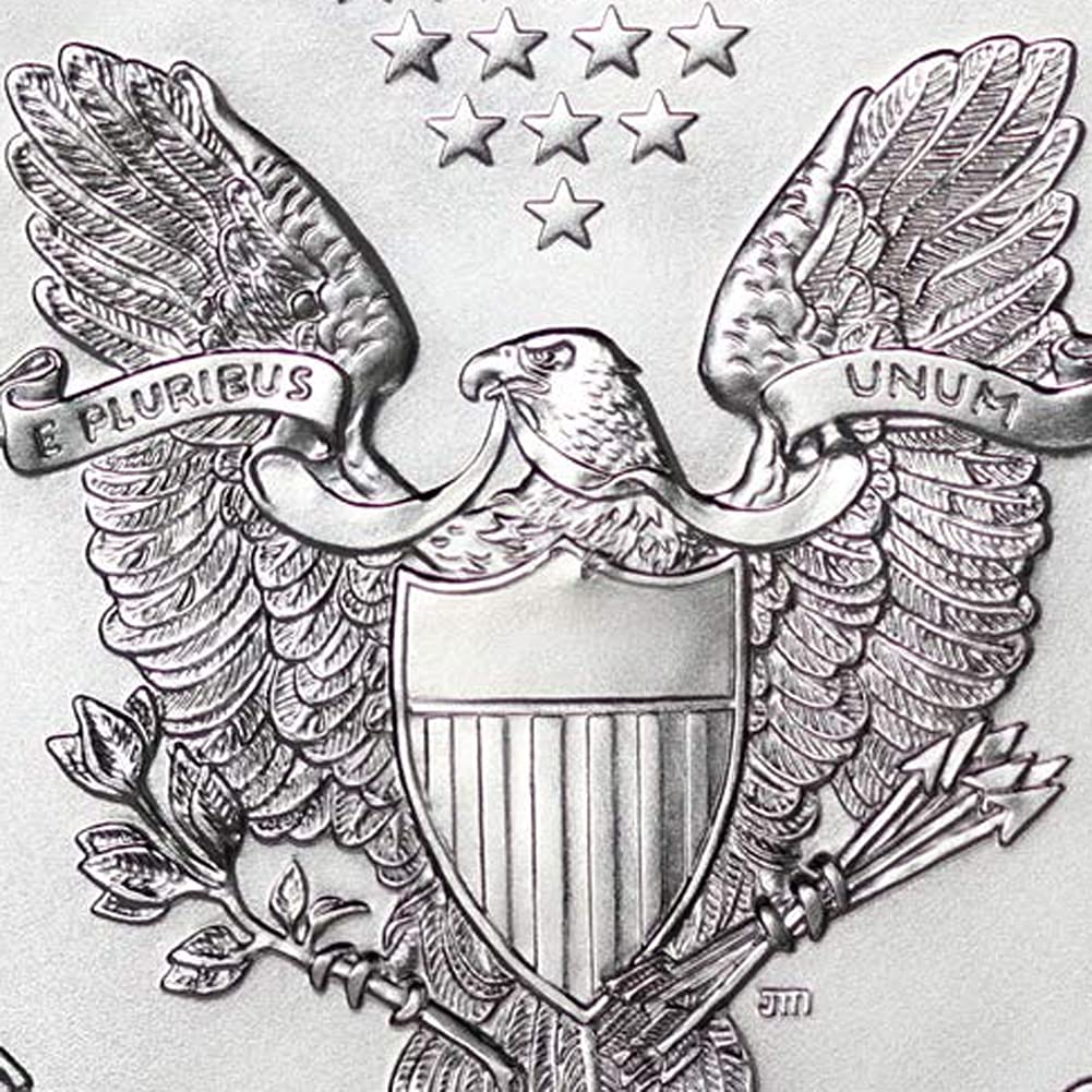 1986 - Present (Random Year) Lot of (10) 1 Ounce Silver American Eagle Coins Brilliant Uncirculated (Type 1 or 2) in Original United States Tube with Certificates of Authenticity $1 Seller BU