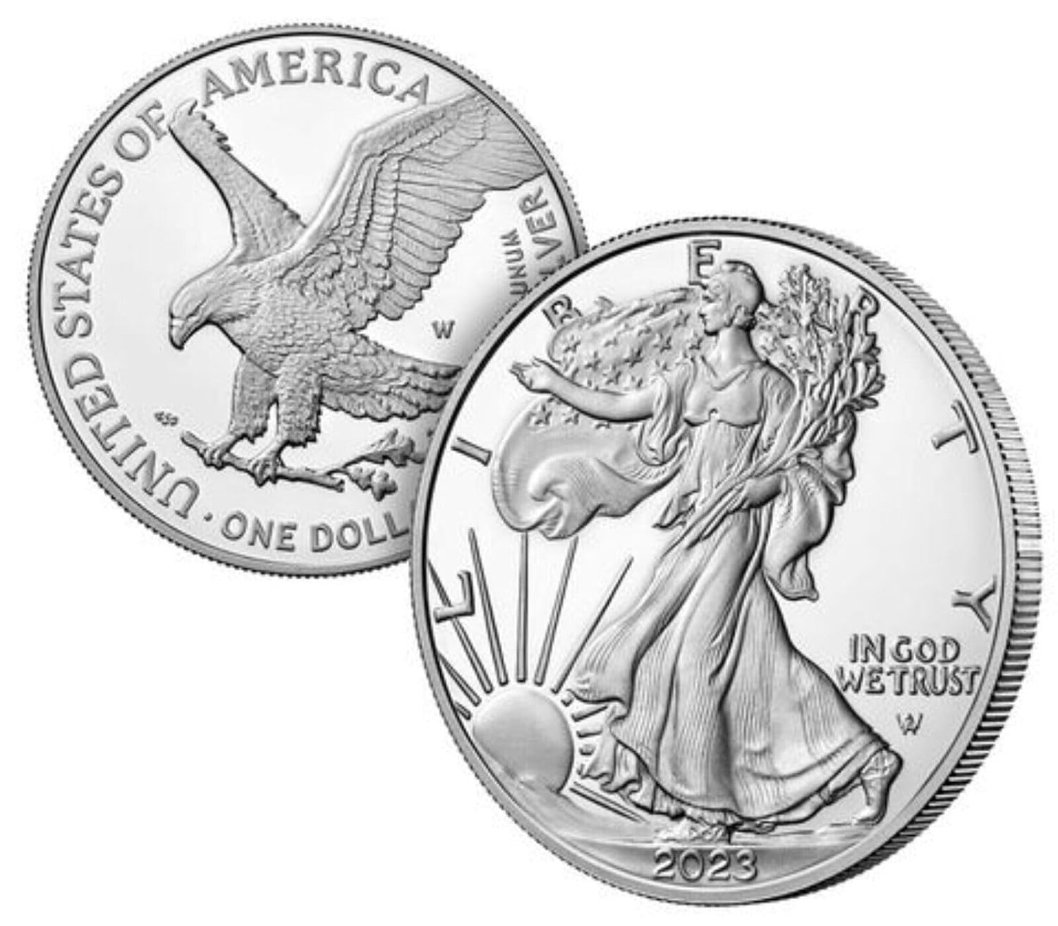 2023 W Silver American Eagle West Point Dollar Proof US Mint