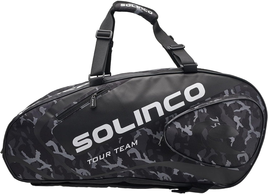 Solinco Black Camo 15 Pack Tennis Racquet Bag