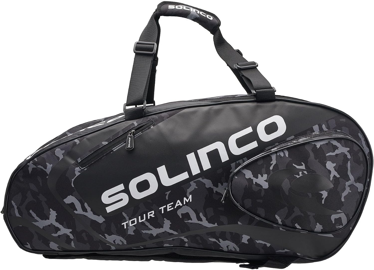 Solinco Black Camo 15 Pack Tennis Racquet Bag