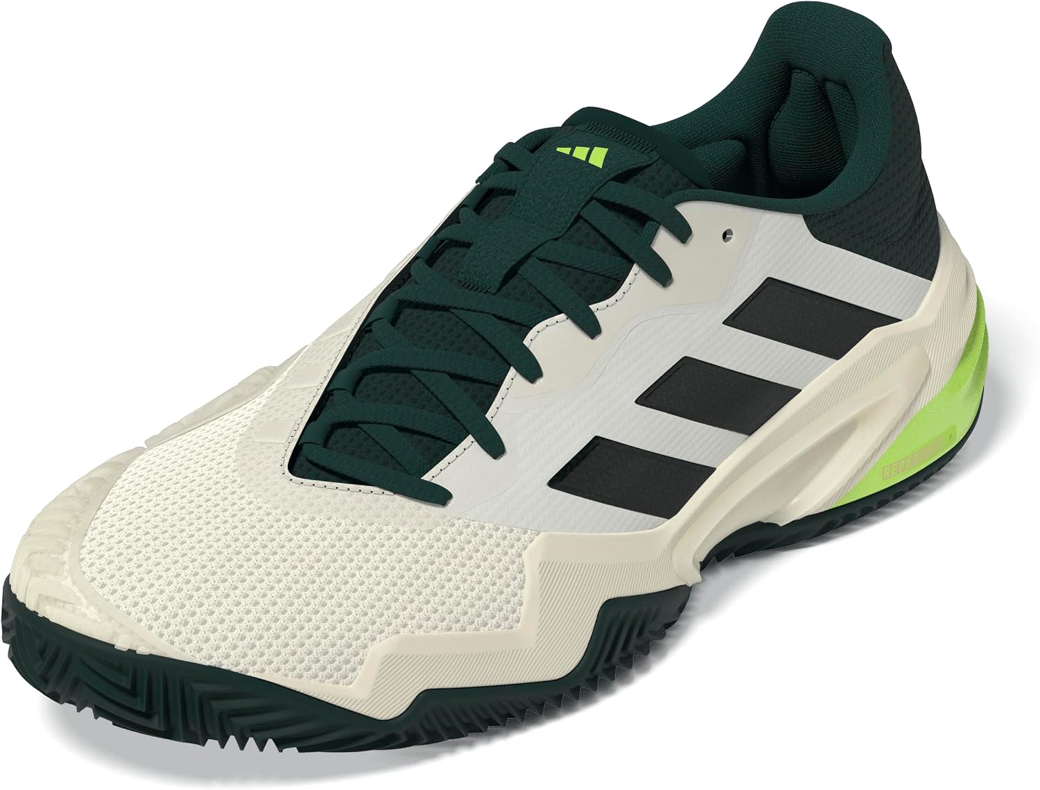 adidas Mens Barricade 13 Tennis Sneakers Shoes - White