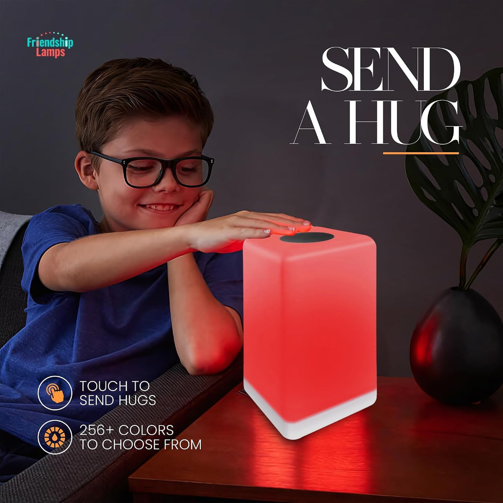 Friendship Lamp FriendLi by Filimin - Subscription Required Wi-Fi LED Light for Long Distance Touch Lamp, Present for Best Friend, Relationship, Family, Unique Gifts, Easy App Setup - Set of 6