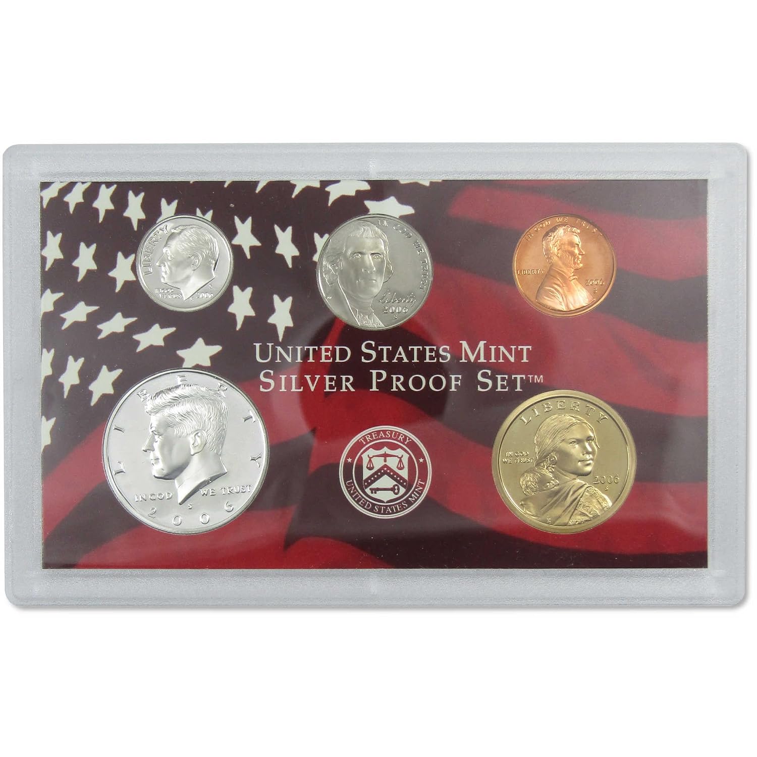 2006 Silver Proof Set U.S. Mint Original Government Packaging OGP COA