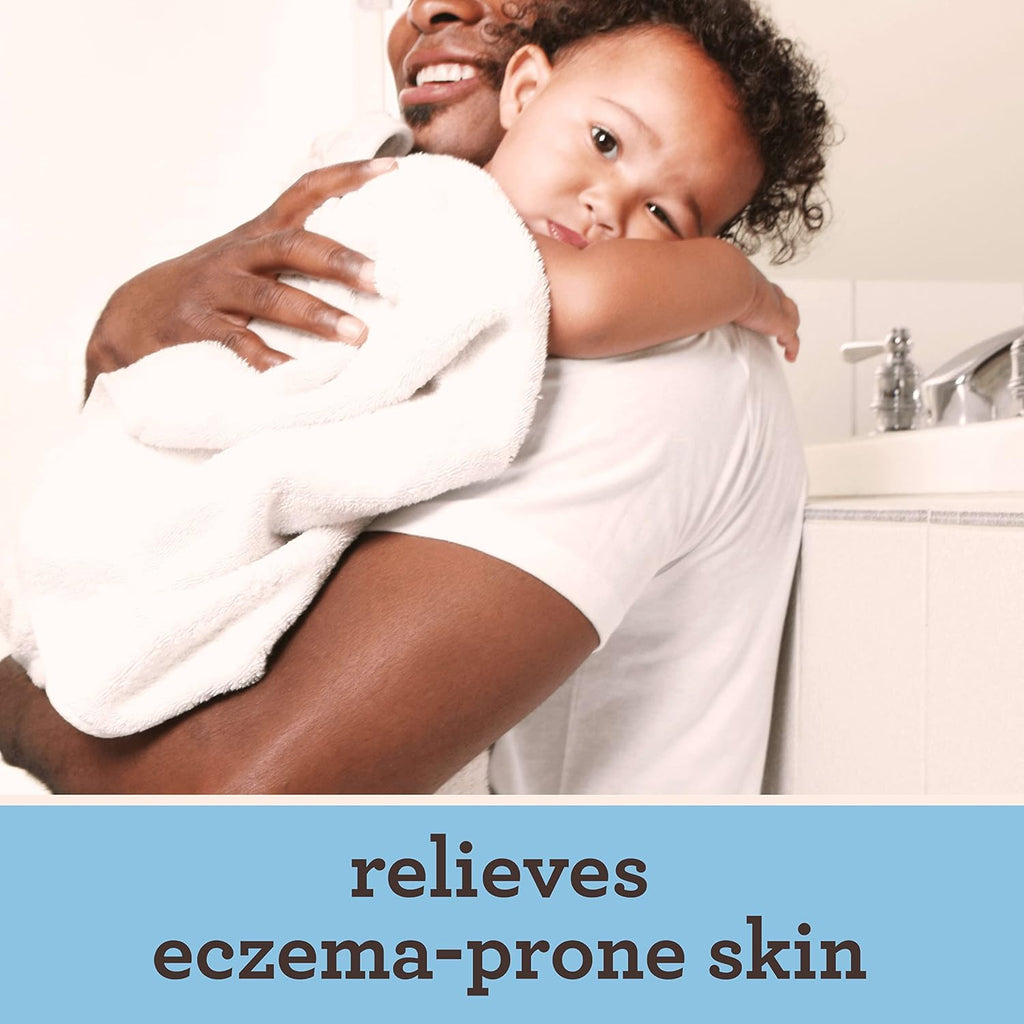 Aveeno Baby Eczema Therapy Nighttime Body Balm, Moisturizing Eczema Balm for Babies with Colloidal Oat & Ceramide, Soothes Dry, Itchy Skin, Hypoallergenic, Fragrance & Steroid Free, 11 oz (Pack of 12)