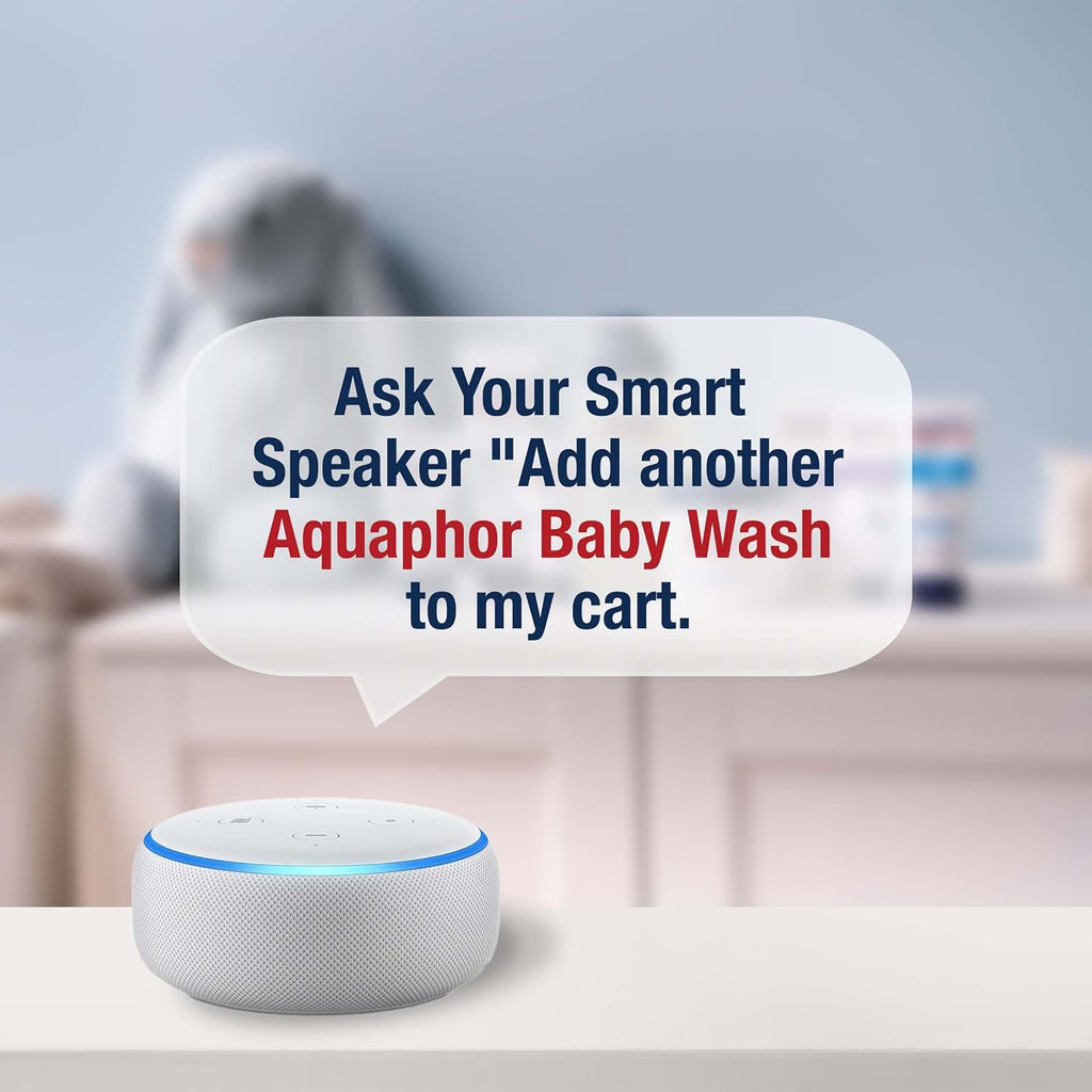 Aquaphor Baby Wash and Shampoo, Unscented Baby Shampoo and Wash, 25.4 Fl Oz Pump Bottle (Pack of 12)