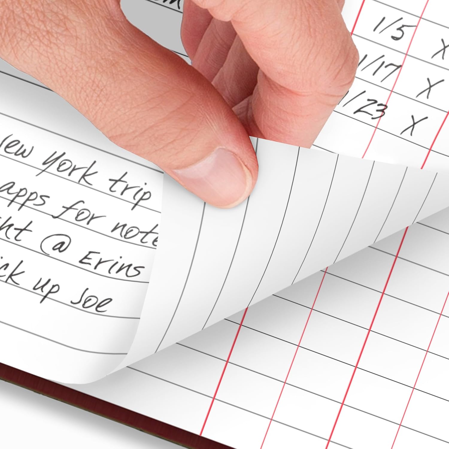 AT-A-GLANCE 2026 Diary, Daily, Standard Diary & Address Notebook, 7-3/4' x 12', Large, Hardcover, Red (SD3771326)