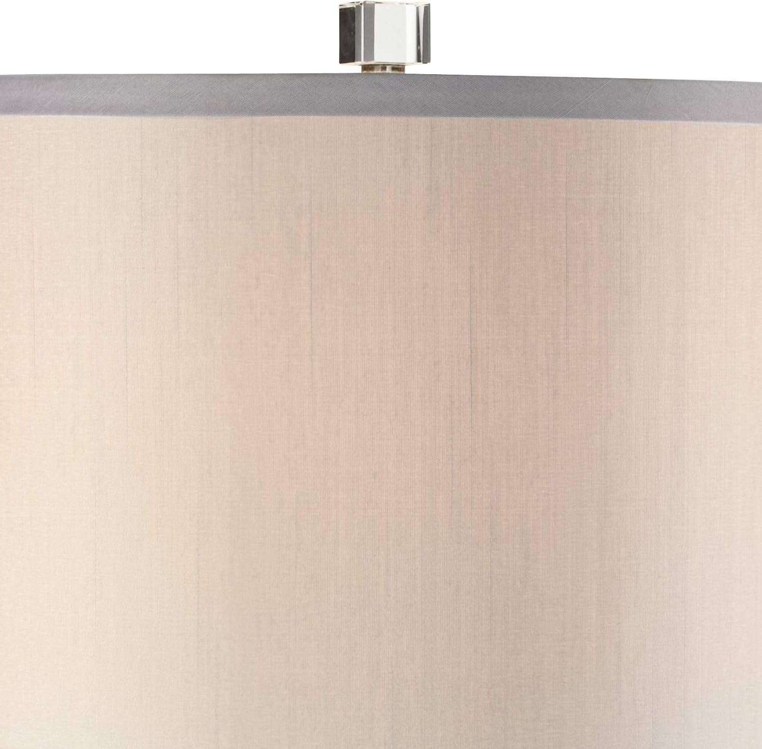 Vienna Full Spectrum Aline 27' Tall Geometric Modern Table Lamps Set of 2 Clear Crystal Living Room Bedroom Bedside Nightstand House Office Home Reading Kitchen Entryway Console Family Dining