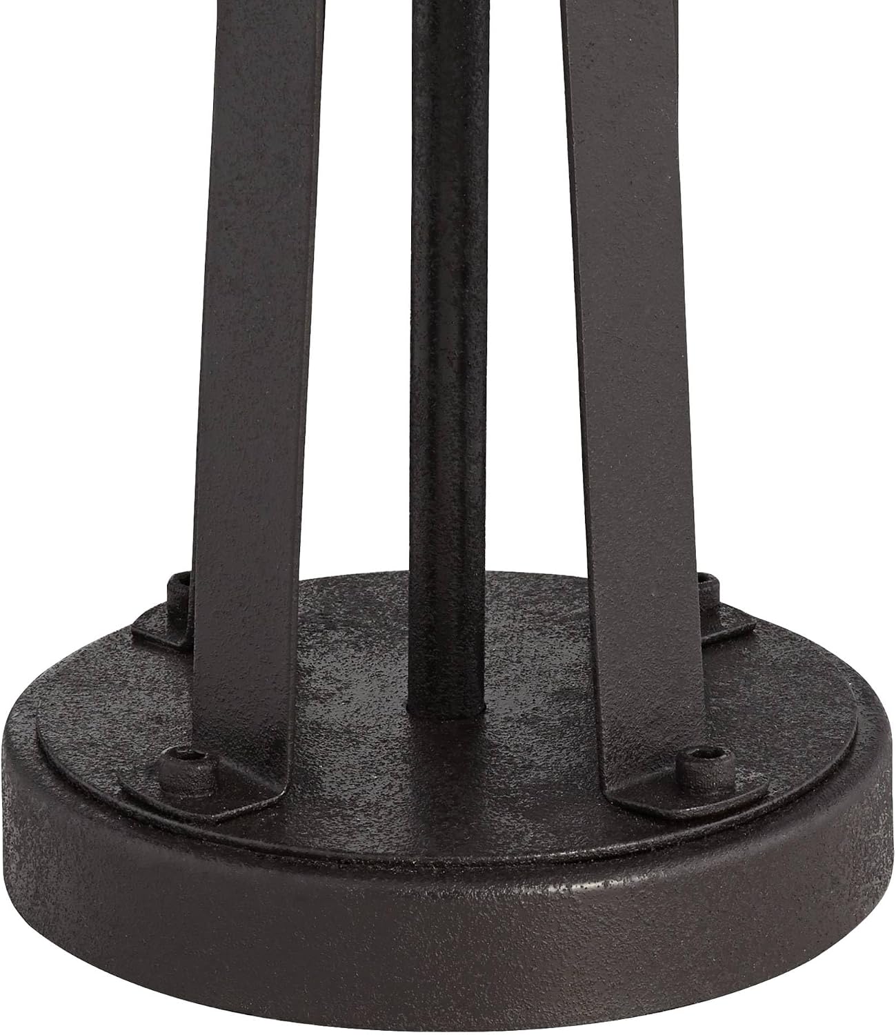 Possini Euro Design Modern Table Lamps 25 1/2' Tall Set of 2 with USB Charging Port Dark Bronze Metal Red Faux Silk Drum Shade for Bedroom Living Room House Desk Bedside Nightstand Office Family
