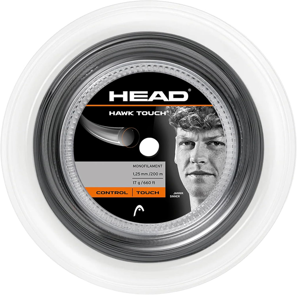 HEAD Hawk Touch Tennis Racket String 660 Feet Reel - Monofilament Racquet String
