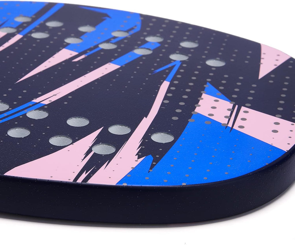 Beach Tennis Paddle Beach Tennis Racket Carbon Fiber with EVA Memory Foam Core Tennis Paddles