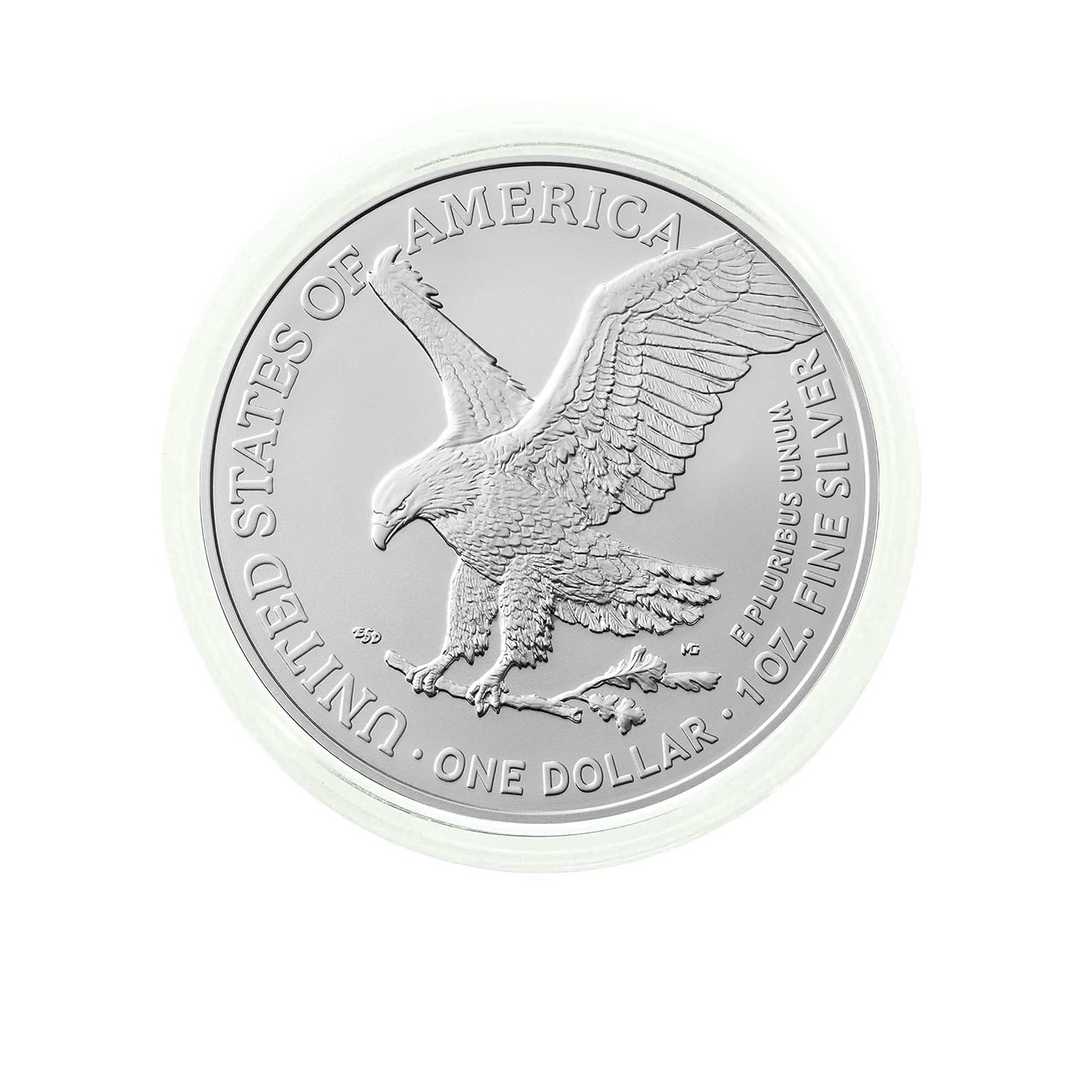 2026 U.S. Silver Eagle 1 oz Brilliant Uncirculated in Plastic Air-Tite Holder with Certificate of Authenticity Dollar Uncirculated US Mint