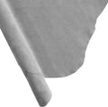 ELW Premium Suede Cowhide 2-4 oz (1-1.6mm) - Soft Full Grain Pre-Cut Side Leather - (2-4 SQ FT 4 PCS,Light Grey) - USA Made Silky Buffed Suede Fabric Leather for Car Upholstery, Garments, Furniture