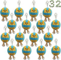 Cute Volleyball Smiley Plush Keychain Gift for Team,Soft Sport Stuffed Plush Pendant,Volleyball Players Party Favors
