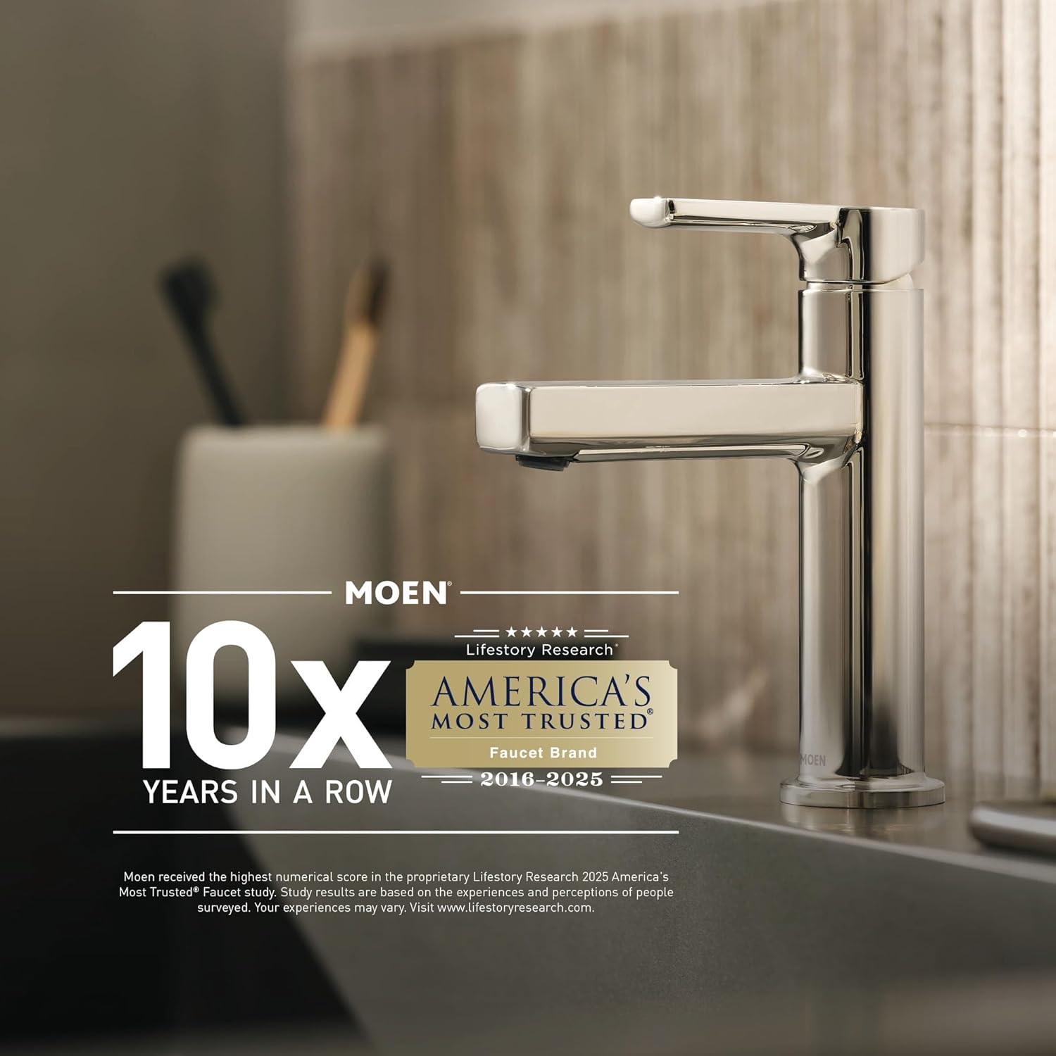 Moen Wynford Brushed Nickel M-CORE 3-Series 2-Handle Shower Trim with Transfer Valve, Double Handle for Bathtub, Valve Required, UT5500BN