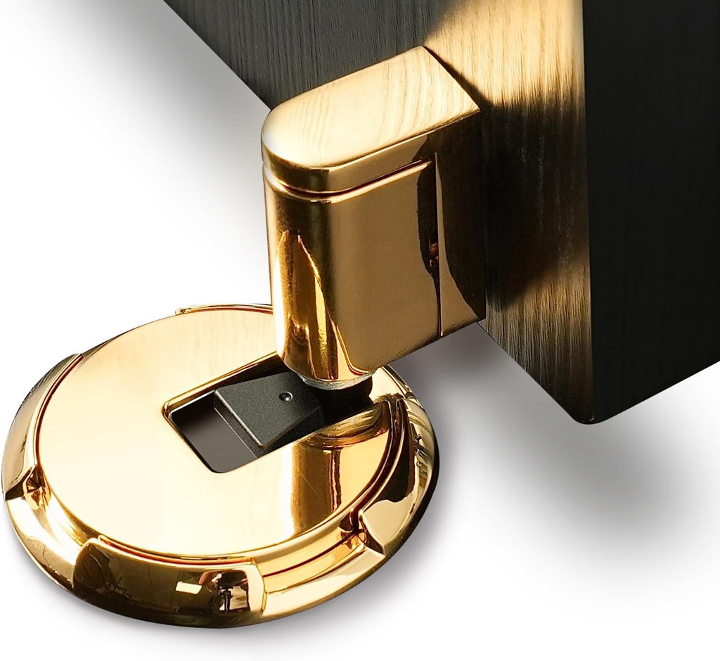 Magnetic Door Catch,Magnetic Door Stop,Magnetic Door Catch,Skirting Board Buffer, Doorstops Magnetic Door Stop,Stainless Steel Tall Decorative,Metal Floor Mount Doorstop Wall Door Hold Open STO