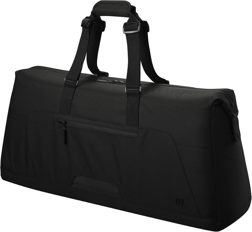WILSON 2024 Lifestyle Tennis Racket Bag - Holds up to 4 Rackets, Black